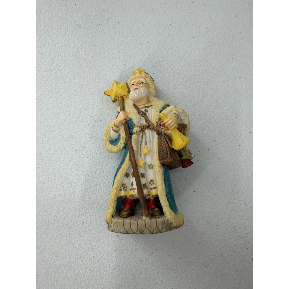 International Santa Claus Collection Star Man Poland SC04 Figurine 1992 Vintage